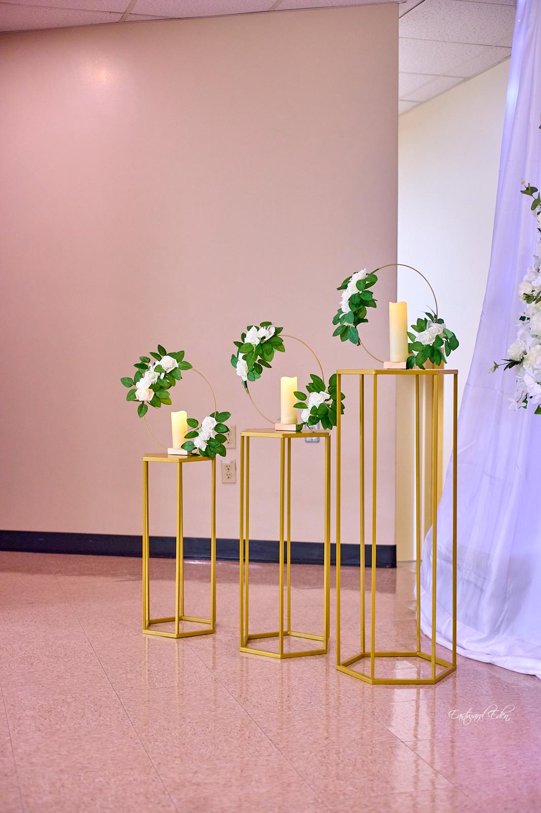 Elegant floral event decoration