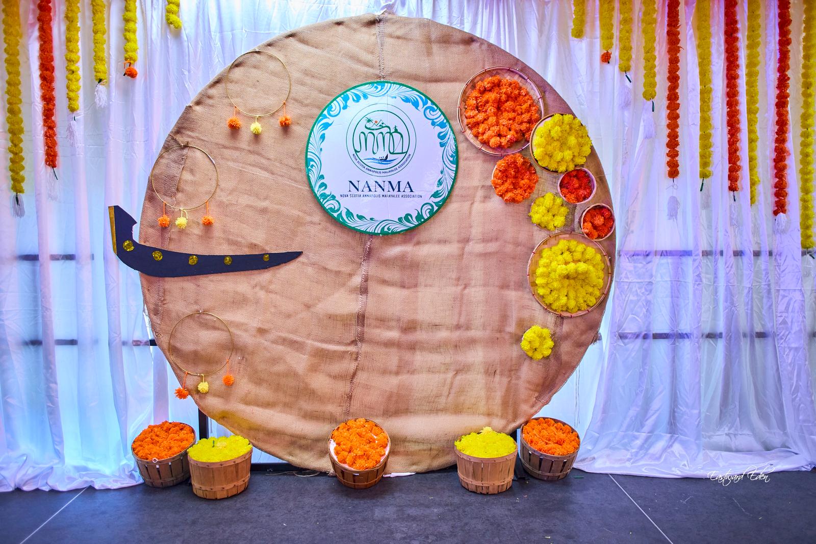 Onam community event decoration by Nova Valley Events