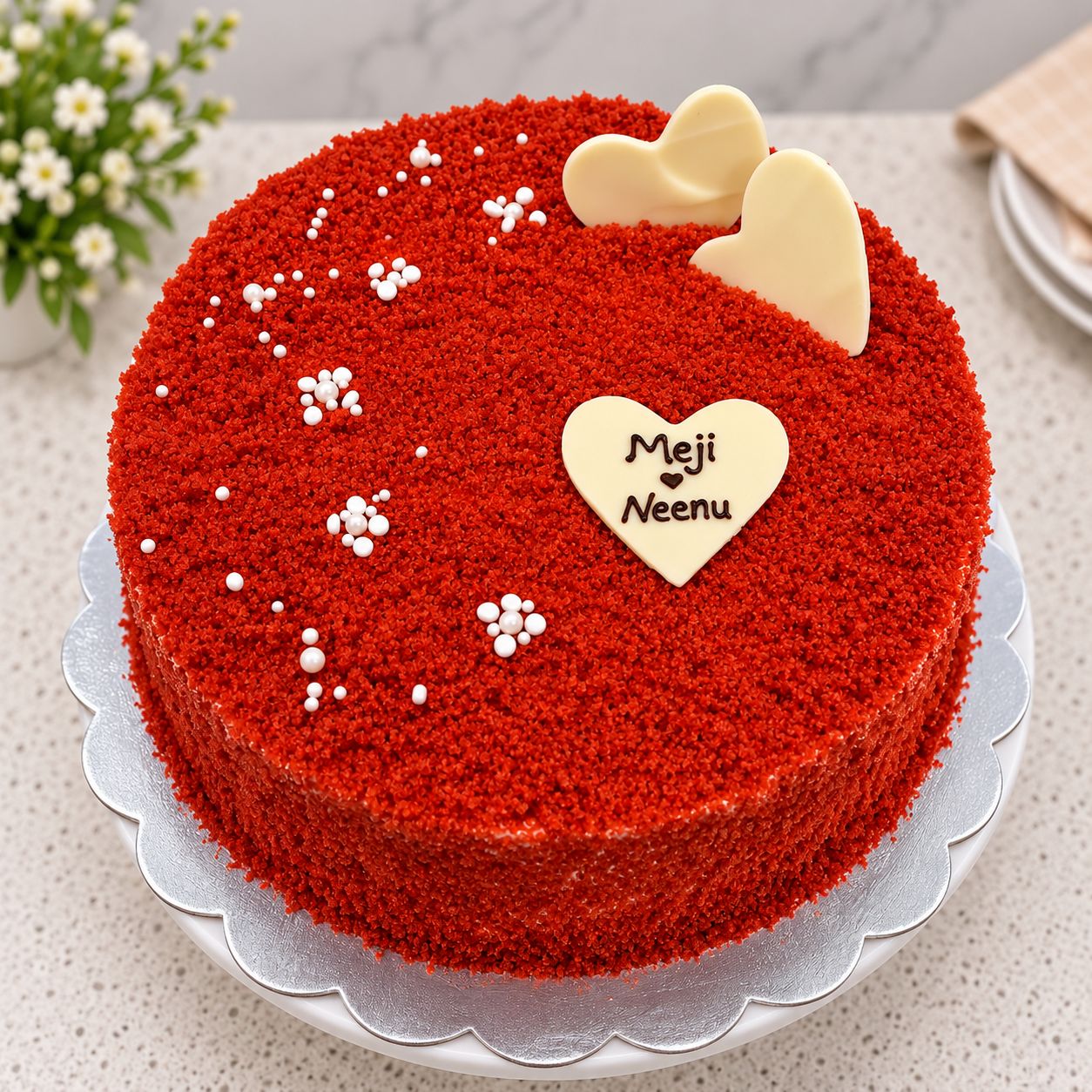Custom cake created by Nova Valley Events
